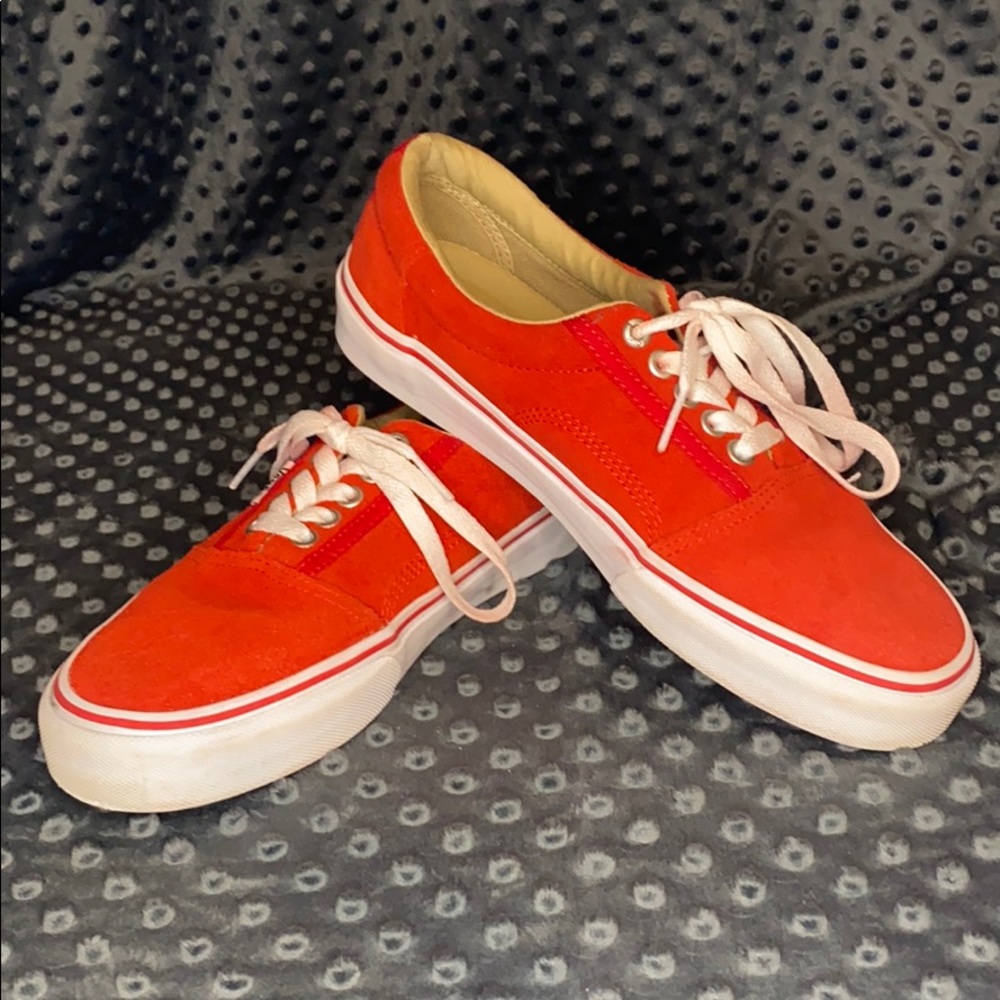 Vans Pro, red suede 6.5 men’s / 8 women’s